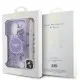 Husa pentru iPhone 16 Pro - Guess IML Flowers with Pearl Strap MagSafe (GUHMP16LHFWBRCESU) - Purple Husa pentru iPhone 16 Pro - Guess IML Flowers with Pearl Strap MagSafe (GUHMP16LHFWBRCESU) - Purple