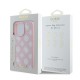 Husa pentru iPhone 16 Pro - Guess Peony Script MagSafe (GUHMP16LPGPYSP) - Pink