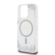 Husa pentru iPhone 16 Pro - IML Glitter Gradient MagSafe (GUHMP16LRGRGES) - Silver