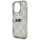 Husa pentru iPhone 16 Pro - Karl Lagerfeld IML Luxury Electroplated (KLHCP16LHKLPKHK) - Karl Head