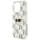 Husa pentru iPhone 16 Pro - Karl Lagerfeld IML Luxury Electroplated (KLHCP16LHKLPKHT) - Transparent Karl Head