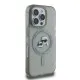 Husa pentru iPhone 16 Pro - Karl Lagerfeld IML MagSafe (KLHMP16LHLSKCK) - Metal Karl&Choupette Head Husa pentru iPhone 16 Pro - Karl Lagerfeld IML MagSafe (KLHMP16LHLSKCK) - Metal Karl&Choupette Head