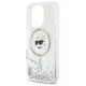 Husa pentru iPhone 16 Pro - Karl Lagerfeld Liquid Glitter MagSafe (KLHMP16LLGCHSGH) - Transparent Choupette Head Husa pentru iPhone 16 Pro - Karl Lagerfeld Liquid Glitter MagSafe (KLHMP16LLGCHSGH) - Transparent Choupette Head