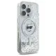 Husa pentru iPhone 16 Pro - Karl Lagerfeld Liquid Glitter MagSafe (KLHMP16LLGCHSGH) - Transparent Choupette Head Husa pentru iPhone 16 Pro - Karl Lagerfeld Liquid Glitter MagSafe (KLHMP16LLGCHSGH) - Transparent Choupette Head