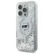 Husa pentru iPhone 16 Pro - Karl Lagerfeld Liquid Glitter MagSafe (KLHMP16LLGCHSGH) - Transparent Choupette Head Husa pentru iPhone 16 Pro - Karl Lagerfeld Liquid Glitter MagSafe (KLHMP16LLGCHSGH) - Transparent Choupette Head
