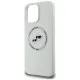 Husa pentru iPhone 16 Pro - Karl Lagerfeld Silicone MagSafe (KLHMP16LSKCHTCE) - Beige Karl&Choupette Head Husa pentru iPhone 16 Pro - Karl Lagerfeld Silicone MagSafe (KLHMP16LSKCHTCE) - Beige Karl&Choupette Head