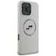 Husa pentru iPhone 16 Pro - Karl Lagerfeld Silicone MagSafe (KLHMP16LSKCHTCE) - Beige Karl&Choupette Head