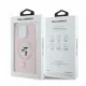 Husa pentru iPhone 16 Pro - Karl Lagerfeld Silicone Ring MagSafe (KLHMP16LSCMKCRHP) - Pink Karl&Choupette Husa pentru iPhone 16 Pro - Karl Lagerfeld Silicone Ring MagSafe (KLHMP16LSCMKCRHP) - Pink Karl&Choupette