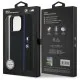 Husa pentru iPhone 16 Pro Max - BMW Hardcase Silicone Hexagon Blue Line MagSafe (BMHMP16X23SHEB) - Black Husa pentru iPhone 16 Pro Max - BMW Hardcase Silicone Hexagon Blue Line MagSafe (BMHMP16X23SHEB) - Black