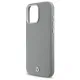 Husa pentru iPhone 16 Pro Max - BMW Leather Sign Full Wrapped Metal MagSafe (BMHMP16X23PUFWG) - Grey