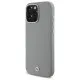 Husa pentru iPhone 16 Pro Max - BMW Leather Sign Full Wrapped Metal MagSafe (BMHMP16X23PUFWG) - Grey