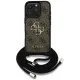 Husa pentru iPhone 16 Pro Max - Guess Hardcase 4G Big Logo with Cord Strap (GUHCP16XP4GMGCRW) - Brown Husa pentru iPhone 16 Pro Max - Guess Hardcase 4G Big Logo with Cord Strap (GUHCP16XP4GMGCRW) - Brown