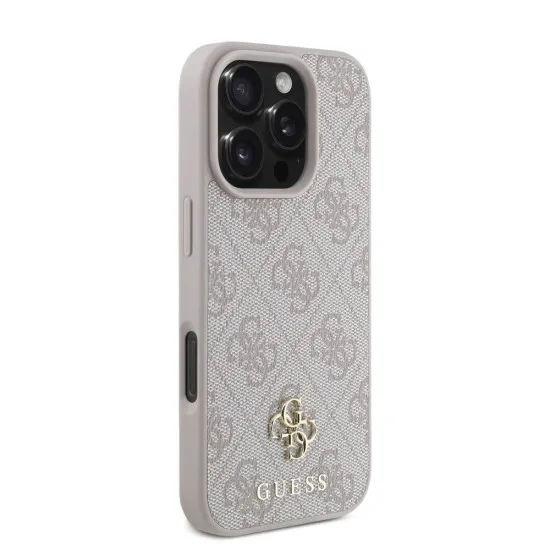 Husa pentru iPhone 16 Pro Max - Guess Hardcase 4G Classic MagSafe (GUHMP16XP4SM4MP) - Pink Husa pentru iPhone 16 Pro Max - Guess Hardcase 4G Classic MagSafe (GUHMP16XP4SM4MP) - Pink