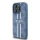 Husa pentru iPhone 16 Pro Max - Guess Hardcase 4G Printed Stripes MagSafe (GUHMP16XP4RPSB) - Blue Husa pentru iPhone 16 Pro Max - Guess Hardcase 4G Printed Stripes MagSafe (GUHMP16XP4RPSB) - Blue