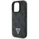 Husa pentru iPhone 16 Pro Max - Guess Leather 4G Triangle Strass (GUHCP16XP4TDPK) - Black Husa pentru iPhone 16 Pro Max - Guess Leather 4G Triangle Strass (GUHCP16XP4TDPK) - Black