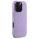 Husa pentru iPhone 16 Pro Max - Guess Saffiano MagSafe (GUHMP16XPSAHMCU) - Purple