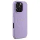Husa pentru iPhone 16 Pro Max - Guess Saffiano MagSafe (GUHMP16XPSAHMCU) - Purple Husa pentru iPhone 16 Pro Max - Guess Saffiano MagSafe (GUHMP16XPSAHMCU) - Purple