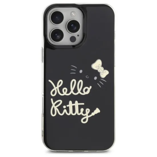 Husa pentru iPhone 16 Pro Max - Hello Kitty Hardcase IML Golden Diva MagSafe (HKHMP16XHGDIK) - Black Husa pentru iPhone 16 Pro Max - Hello Kitty Hardcase IML Golden Diva MagSafe (HKHMP16XHGDIK) - Black