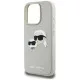 Husa pentru iPhone 16 Pro Max - Karl Lagerfeld 3D Design (KLHCP16XRBCKCHLE) - Beige Rubber Karl&Choupette Husa pentru iPhone 16 Pro Max - Karl Lagerfeld 3D Design (KLHCP16XRBCKCHLE) - Beige Rubber Karl&Choupette