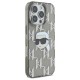 Husa pentru iPhone 16 Pro Max - Karl Lagerfeld IML Luxury (KLHCP16XHKLPKHK) - Karl Head Electroplated