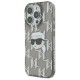 Husa pentru iPhone 16 Pro Max - Karl Lagerfeld IML Luxury (KLHCP16XHKLPKHK) - Karl Head Electroplated