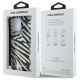 Husa pentru iPhone 16 Pro Max - Karl Lagerfeld IML Luxury (KLHCP16XHZBPKCCK) - Zebra Pattern&Cord