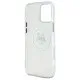 Husa pentru iPhone 16 Pro Max - Karl Lagerfeld IML MagSafe (KLHMP16XHLSCHH) - White Metal Choupette`s Head Husa pentru iPhone 16 Pro Max - Karl Lagerfeld IML MagSafe (KLHMP16XHLSCHH) - White Metal Choupette`s Head
