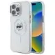 Husa pentru iPhone 16 Pro Max - Karl Lagerfeld IML MagSafe (KLHMP16XHLSCHH) - White Metal Choupette`s Head Husa pentru iPhone 16 Pro Max - Karl Lagerfeld IML MagSafe (KLHMP16XHLSCHH) - White Metal Choupette`s Head