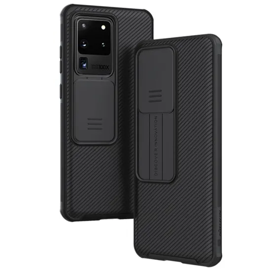 Husa pentru iPhone 16 Pro Max - Nillkin CamShield Prop - Black Husa pentru iPhone 16 Pro Max - Nillkin CamShield Prop - Black