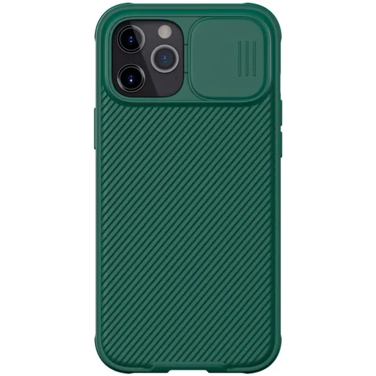Husa pentru iPhone 16 Pro Max - Nillkin CamShield Prop - Green Husa pentru iPhone 16 Pro Max - Nillkin CamShield Prop - Green