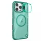 Husa pentru iPhone 16 Pro Max - Nillkin Iceblade Prop Magnetic (with Camera Cutout) - Green Husa pentru iPhone 16 Pro Max - Nillkin Iceblade Prop Magnetic (with Camera Cutout) - Green