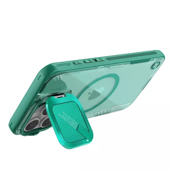 Husa pentru iPhone 16 Pro Max - Nillkin Iceblade Prop Magnetic (without Camera Cutout) - Green