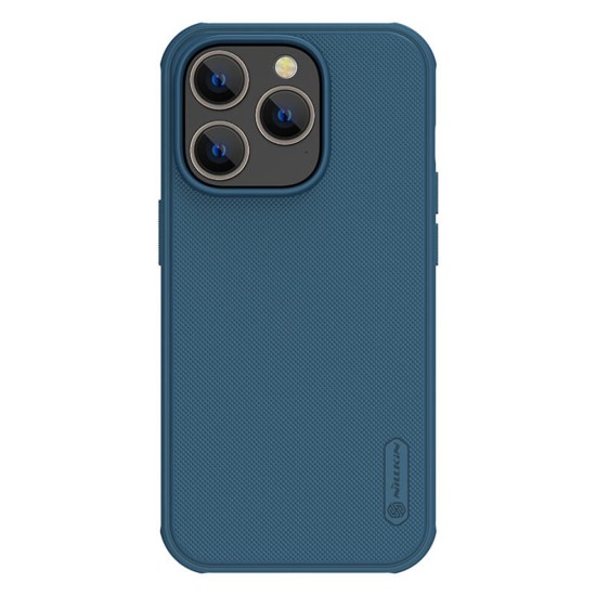 Husa pentru iPhone 16 Pro Max - Nillkin Super Frosted Shield Pro Magnetic - Blue