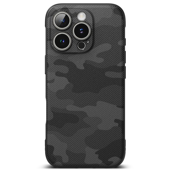 Husa pentru iPhone 16 Pro Max - Ringke Onyx Design - Camo Black Husa pentru iPhone 16 Pro Max - Ringke Onyx Design - Camo Black