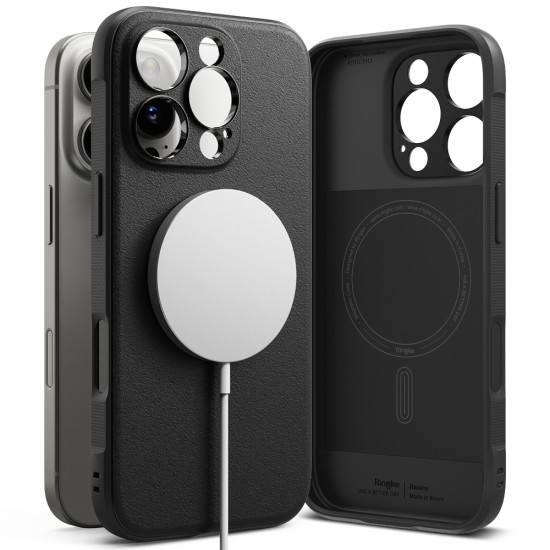 Husa pentru iPhone 16 Pro Max - Ringke Onyx MagSafe - Black Husa pentru iPhone 16 Pro Max - Ringke Onyx MagSafe - Black
