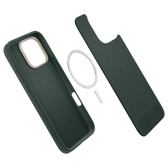 Husa pentru iPhone 16 Pro Max - Spigen Cyrill Kajuk MagSafe - Forest Green Husa pentru iPhone 16 Pro Max - Spigen Cyrill Kajuk MagSafe - Forest Green