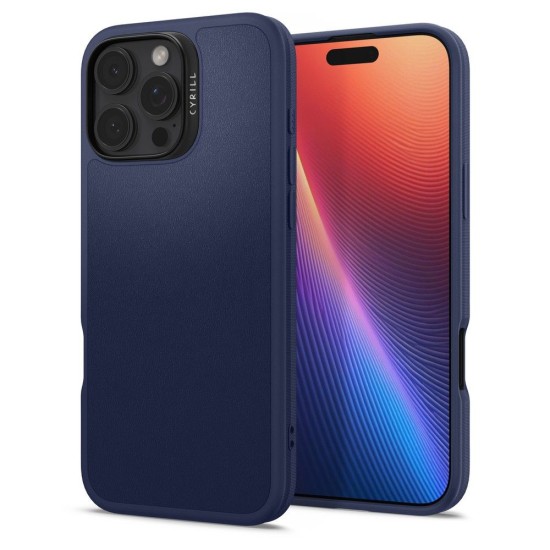 Husa pentru iPhone 16 Pro Max - Spigen Cyrill Kajuk MagSafe - Navy Husa pentru iPhone 16 Pro Max - Spigen Cyrill Kajuk MagSafe - Navy