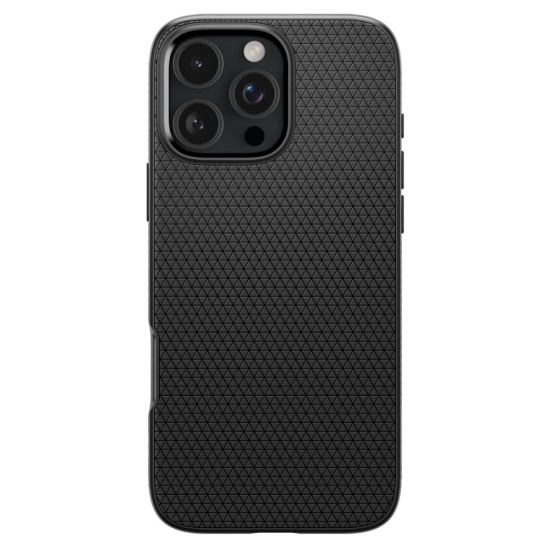 Husa pentru iPhone 16 Pro Max - Spigen Liquid Air - Matte Black