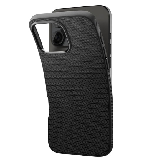 Husa pentru iPhone 16 Pro Max - Spigen Liquid Air - Matte Black