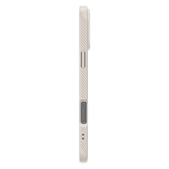 Husa pentru iPhone 16 Pro Max - Spigen Liquid Air - Natural Titanium