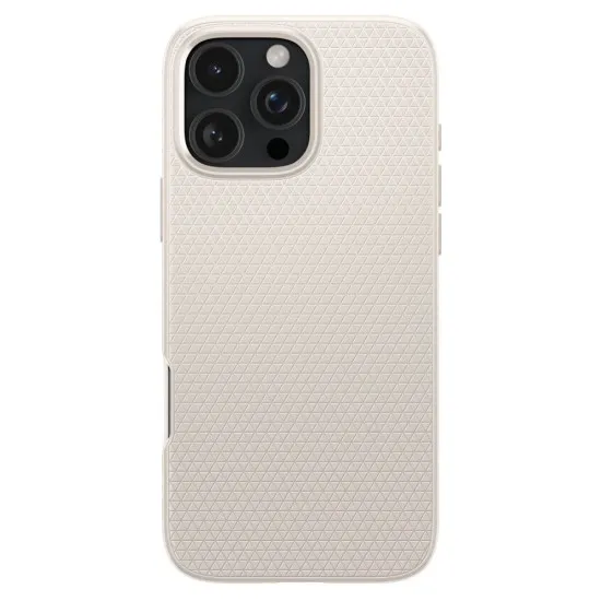 Husa pentru iPhone 16 Pro Max - Spigen Liquid Air - Natural Titanium Husa pentru iPhone 16 Pro Max - Spigen Liquid Air - Natural Titanium