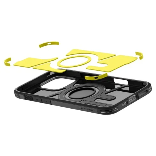 Husa pentru iPhone 16 Pro Max - Spigen Tough Armor MagSafe - Black Husa pentru iPhone 16 Pro Max - Spigen Tough Armor MagSafe - Black