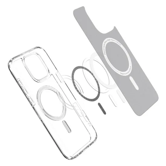 Husa pentru iPhone 16 Pro Max - Spigen Ultra Hybrid MagSafe - White Husa pentru iPhone 16 Pro Max - Spigen Ultra Hybrid MagSafe - White
