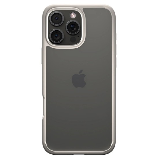 Husa pentru iPhone 16 Pro Max - Spigen Ultra Hybrid - Natural Titanium