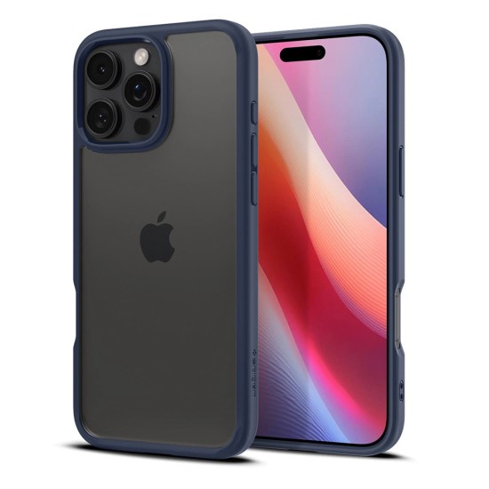 Husa pentru iPhone 16 Pro Max - Spigen Ultra Hybrid - Navy Blue