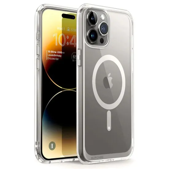 Husa pentru iPhone 16 Pro Max - Supcase Unicorn Beetle Slim Clear MagSafe - Clear Husa pentru iPhone 16 Pro Max - Supcase Unicorn Beetle Slim Clear MagSafe - Clear
