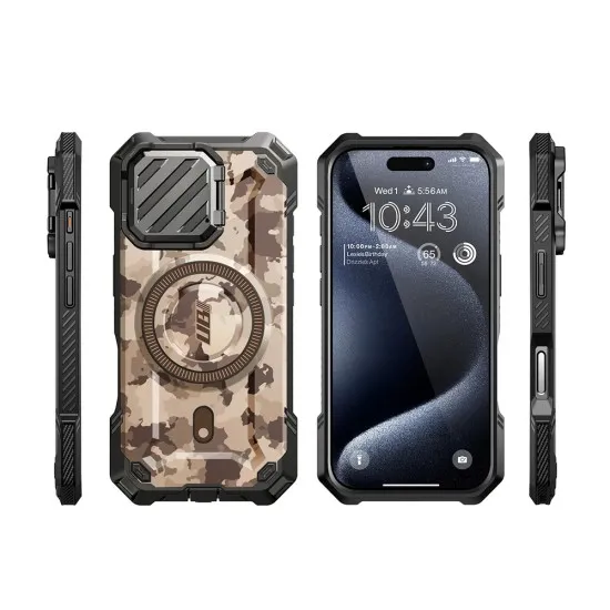 Husa pentru iPhone 16 Pro Max - Supcase Unicorn Beetle XT MagSafe - Splatter Camo Husa pentru iPhone 16 Pro Max - Supcase Unicorn Beetle XT MagSafe - Splatter Camo