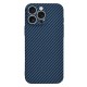 Husa pentru iPhone 16 Pro Max - Techsuit Carbonite FiberShell - Cyan Husa pentru iPhone 16 Pro Max - Techsuit Carbonite FiberShell - Cyan