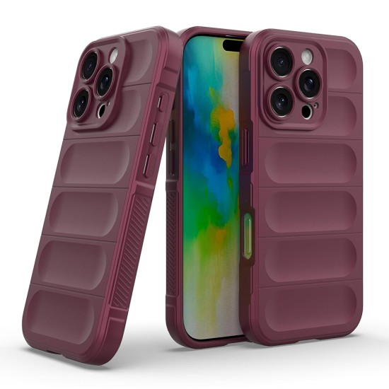 Husa pentru iPhone 16 Pro Max - Techsuit Magic Shield - Bordeaux