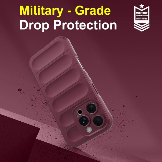 Husa pentru iPhone 16 Pro Max - Techsuit Magic Shield - Bordeaux